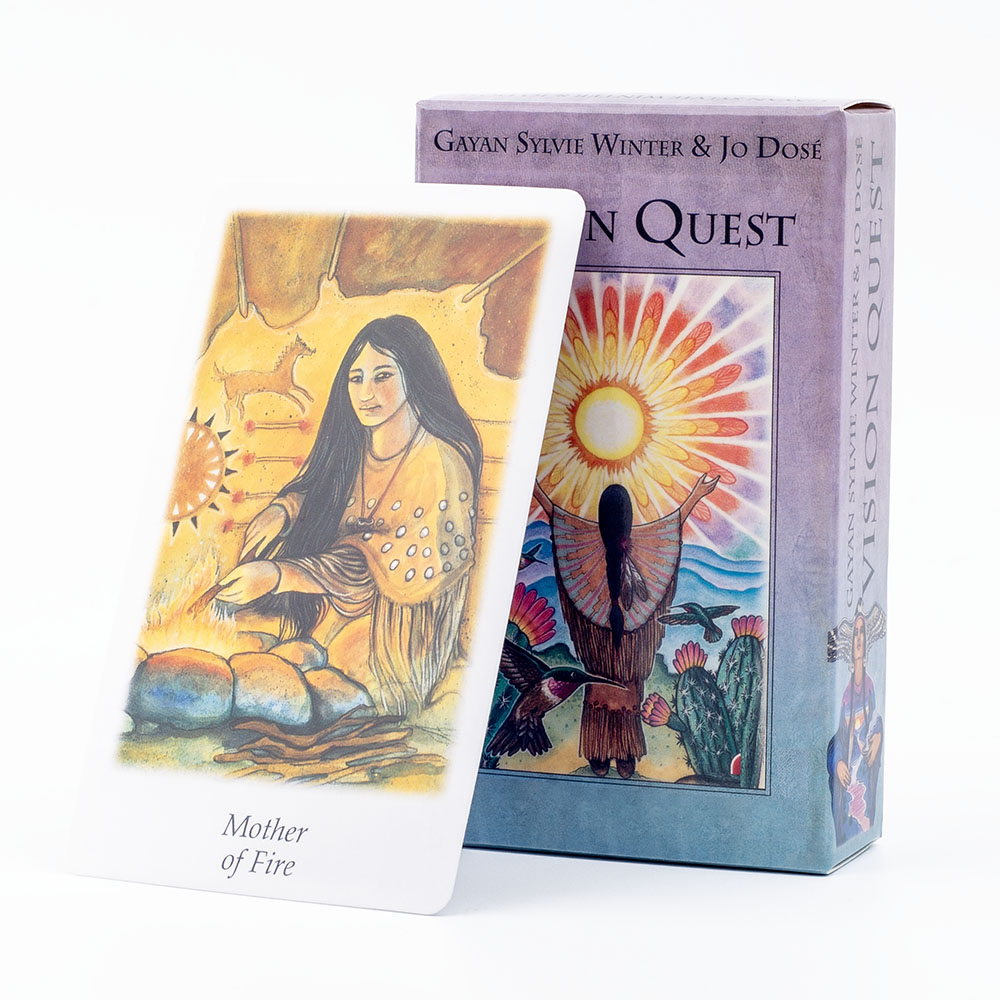 Board Game Of Life - Vision Quest 타로 78 카드 데크