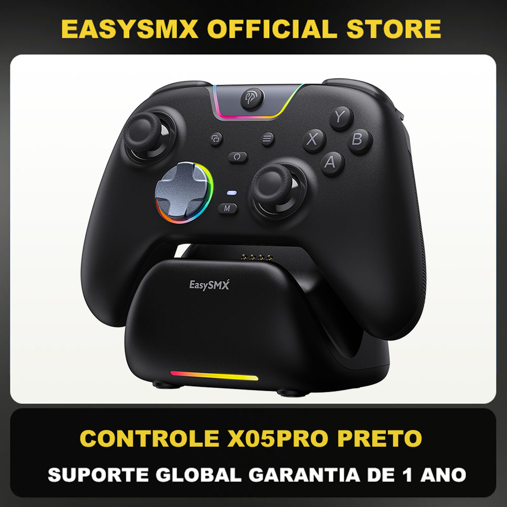Board Game Android - EasySMX X05Pro PC/스위치/폰용 충전 도크 컨트롤러,