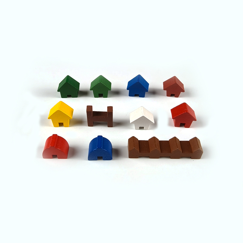 Board Game Catan - 보드 게임 액세서리 빌딩 토큰 마커