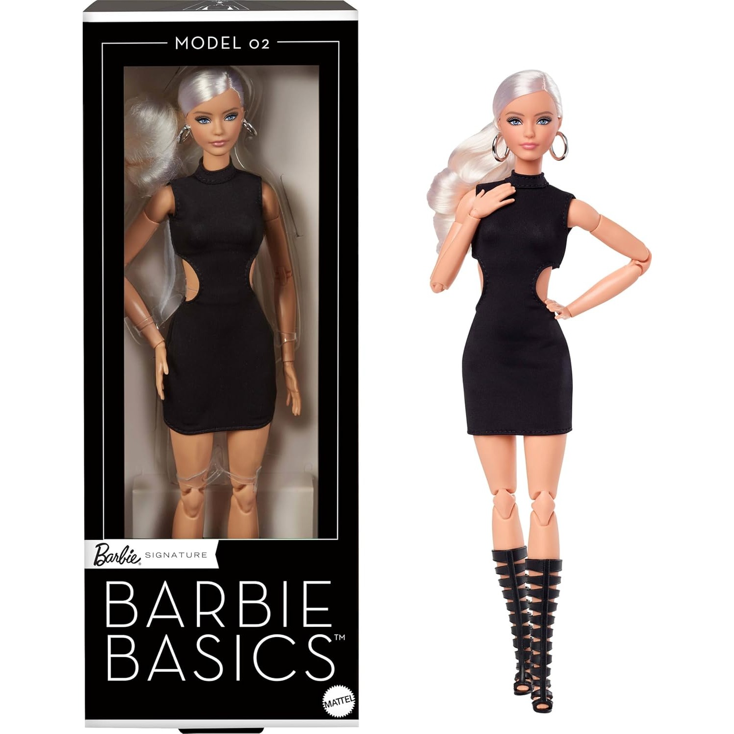 Mattel Toy Barbie - 정품 마텔 바비 베이직 모델, 금발,