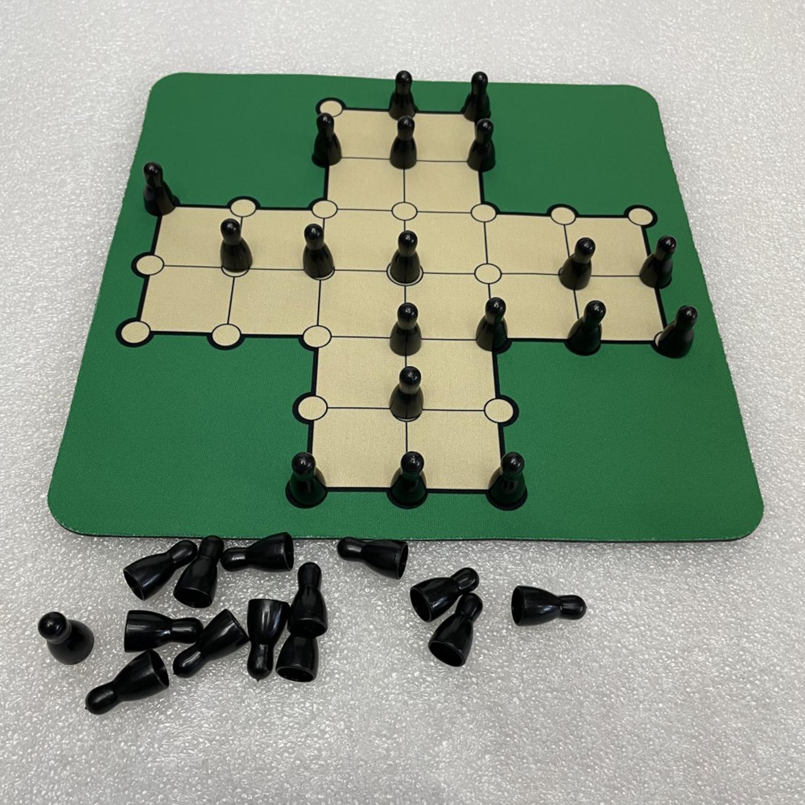 솔리테어 보드 게임, 전략 퍼즐 보드, 고무 패드가 부 - Strategy Board Game 리뷰 및 가격