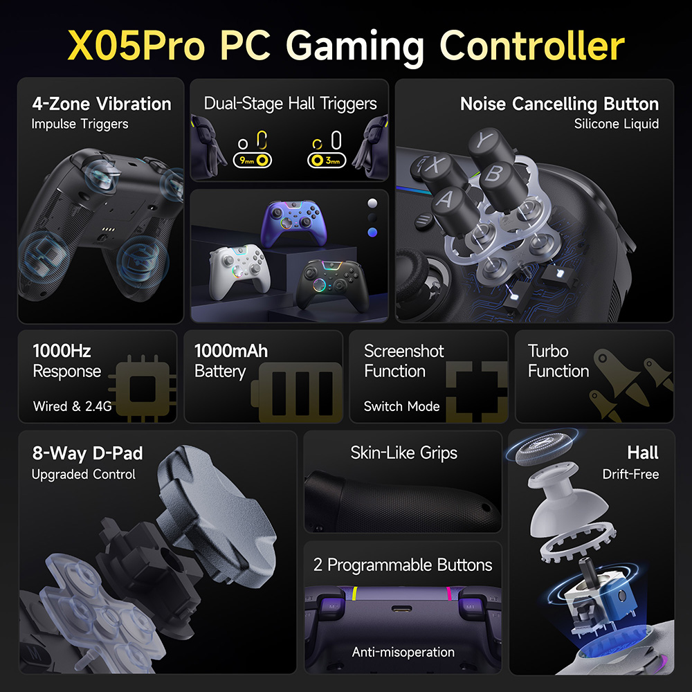 EasySMX X05Pro PC/스위치/폰용 충전 도크 - Board Game Android 리뷰 및 가격