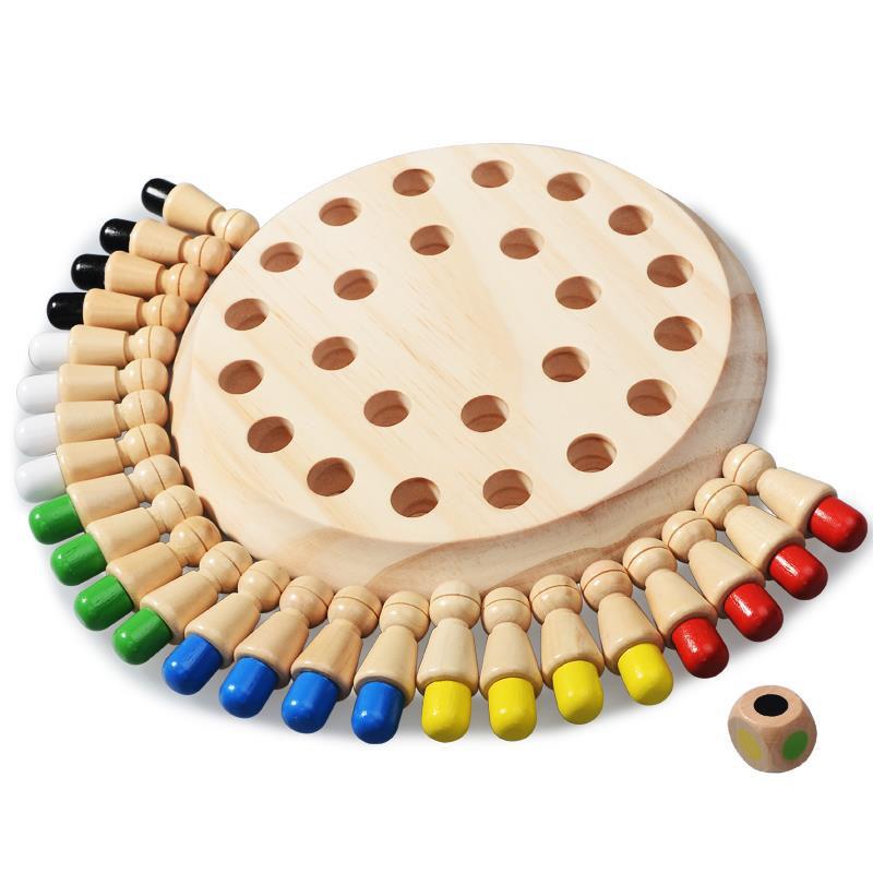 나무 퍼즐 장난감 몬테소리 교육 학습 색상 감각 비비  - Board Game Of Life 리뷰 및 가격