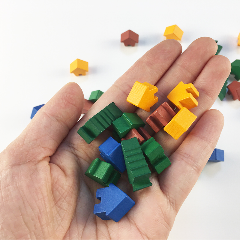 보드 게임 액세서리 빌딩 토큰 마커 모델 체스 조각 수 - Board Game Catan 리뷰 및 가격